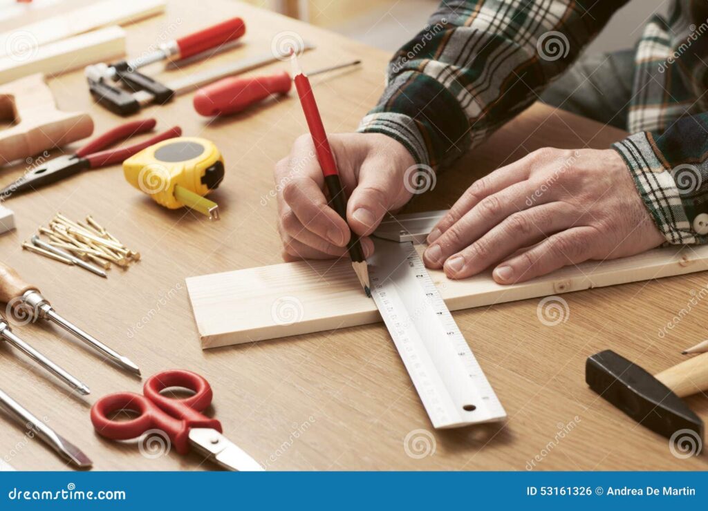 Quels sont les travaux de petit bricolage réalisés par un homme toutes mains