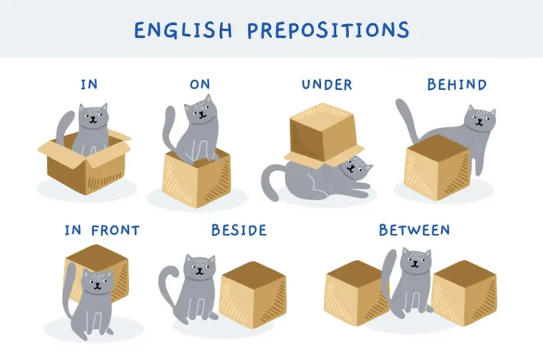 illustration des prepositions dans des contextes varies