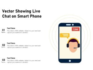 un smartphone affichant une conversation professionnelle