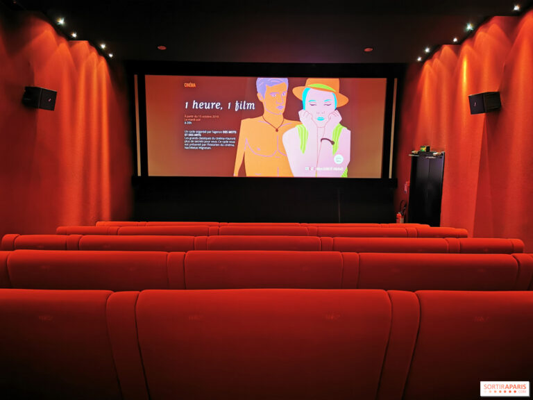 une salle de cinema animee