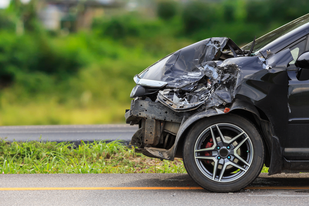 une voiture en situation daccident