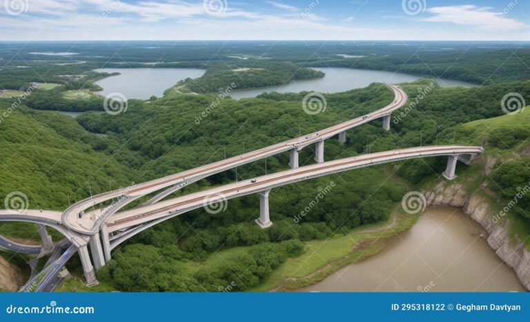 une vue panoramique des ponts de ce